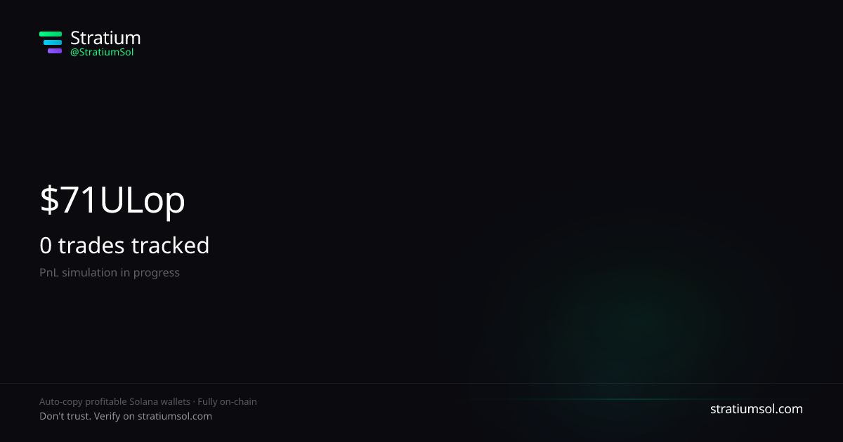 DRGPT copy trading performance on Stratium — 4 trades, 100% win rate, +0.26 SOL PnL