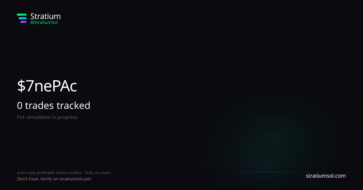 NIRE copy trading performance on Stratium — 110 trades, 100% win rate, +1928360.92 SOL PnL