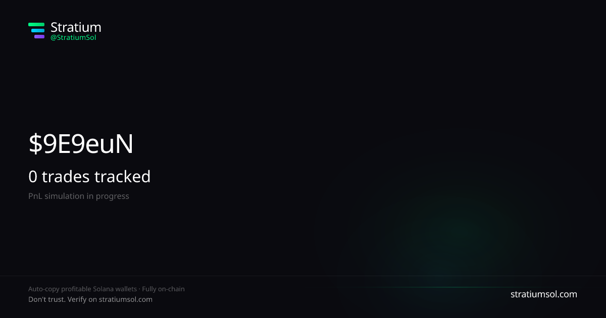 XFREEZE copy trading performance on Stratium — 2 trades, 100% win rate, +0.01 SOL PnL