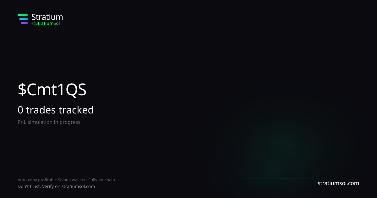 COYOTE copy trading performance on Stratium — 30 trades, 62% win rate, +3.40 SOL PnL