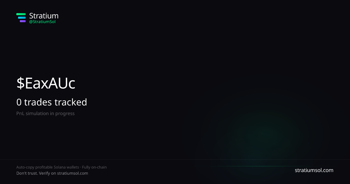 GTA 6 Coin copy trading performance on Stratium — 486 trades, 100% win rate, +30390261.37 SOL PnL