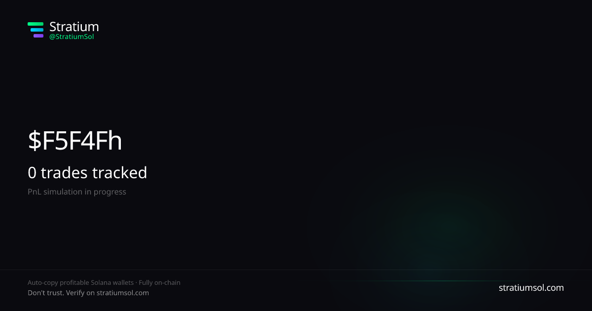 breeze copy trading performance on Stratium — 10 trades, 0% win rate, -0.32 SOL PnL