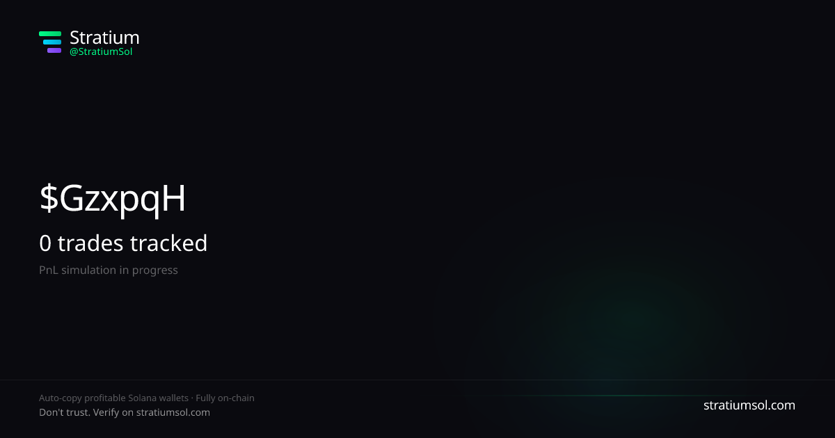 GIVE copy trading performance on Stratium — 9 trades, 50% win rate, -0.36 SOL PnL